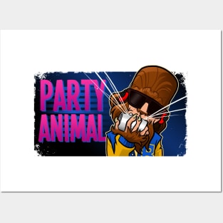 Party Animal Posters and Art